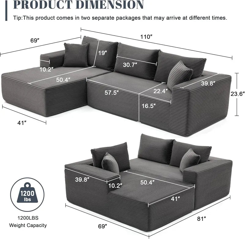 Boneless Cloud Couch